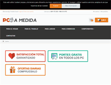Tablet Screenshot of pcamedida.net